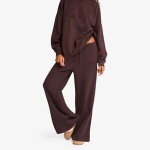 CSB Wide Leg Sweatpant Espresso